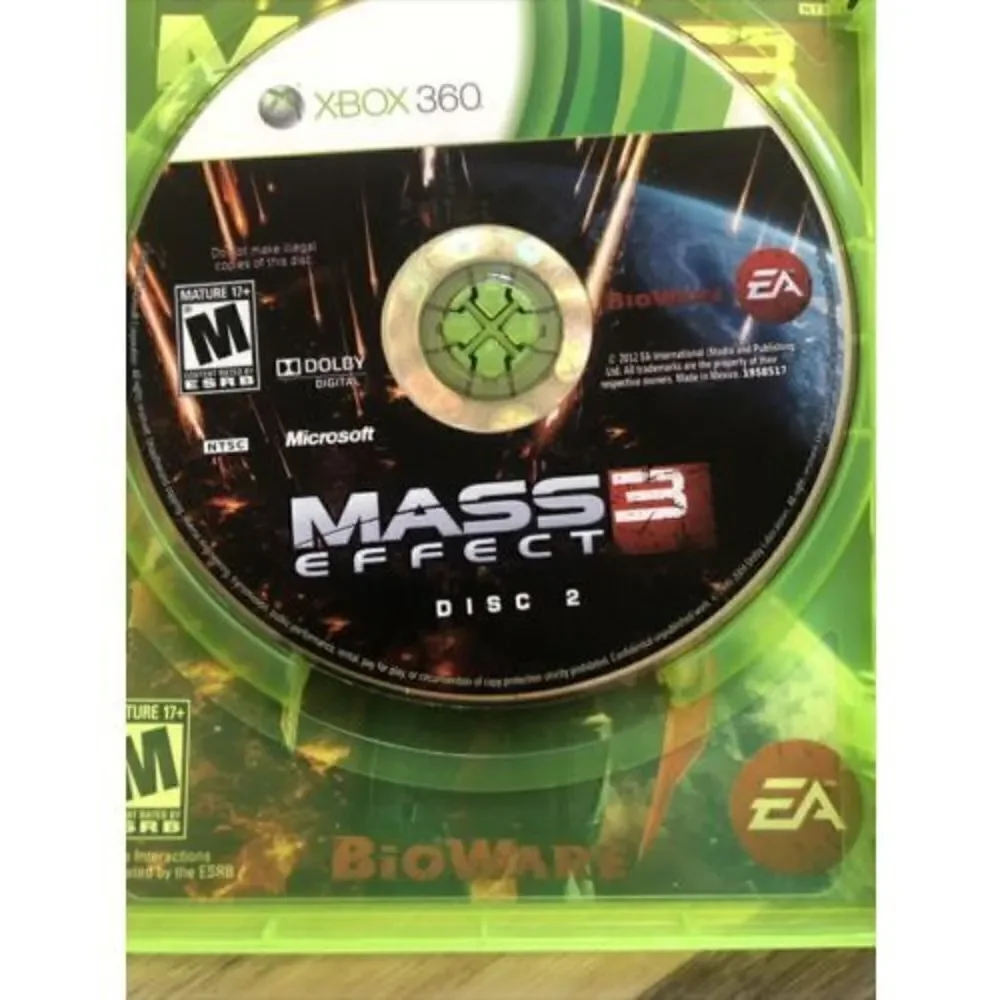 *Mass Effect 3 (Microsoft Xbox 360, 2012) . Pre Owned
